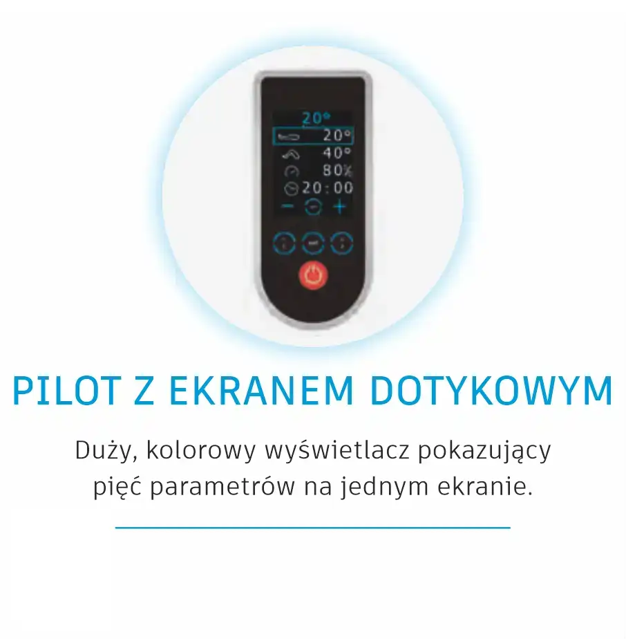 Szyna CPM Gdańsk – pilot z kolorowym ekranem dotykowym